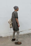 BORIS BIDJAN SABERI Light Grey Backpack TOTE BAG1 F1944+FMM20001